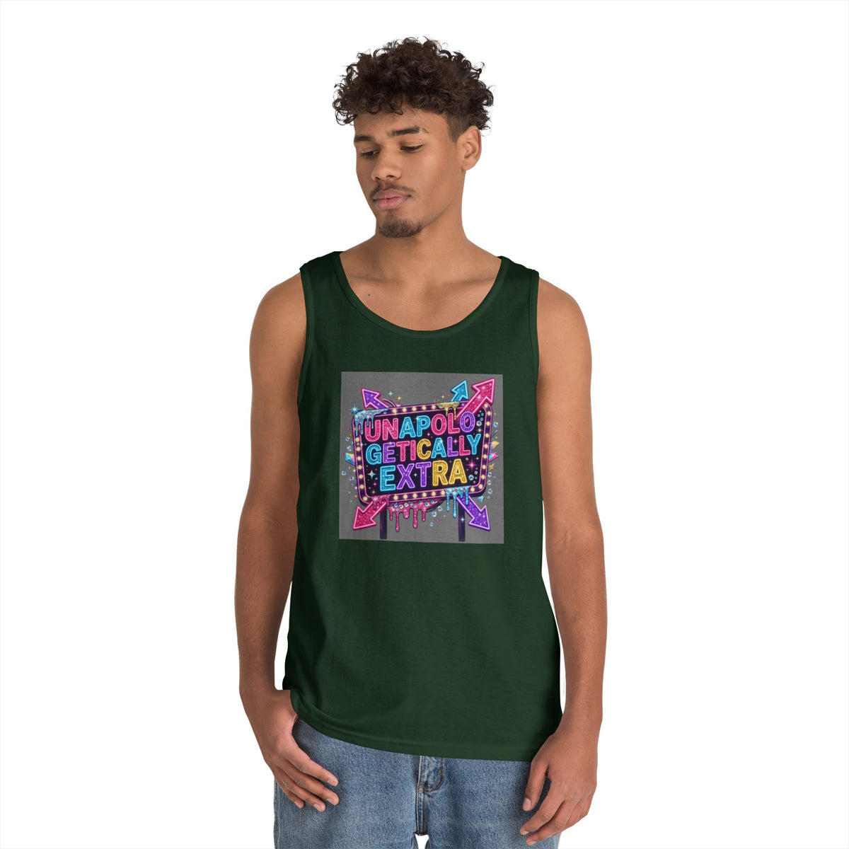 Color: Forest Green | Unapoligetically Extra Tank Top