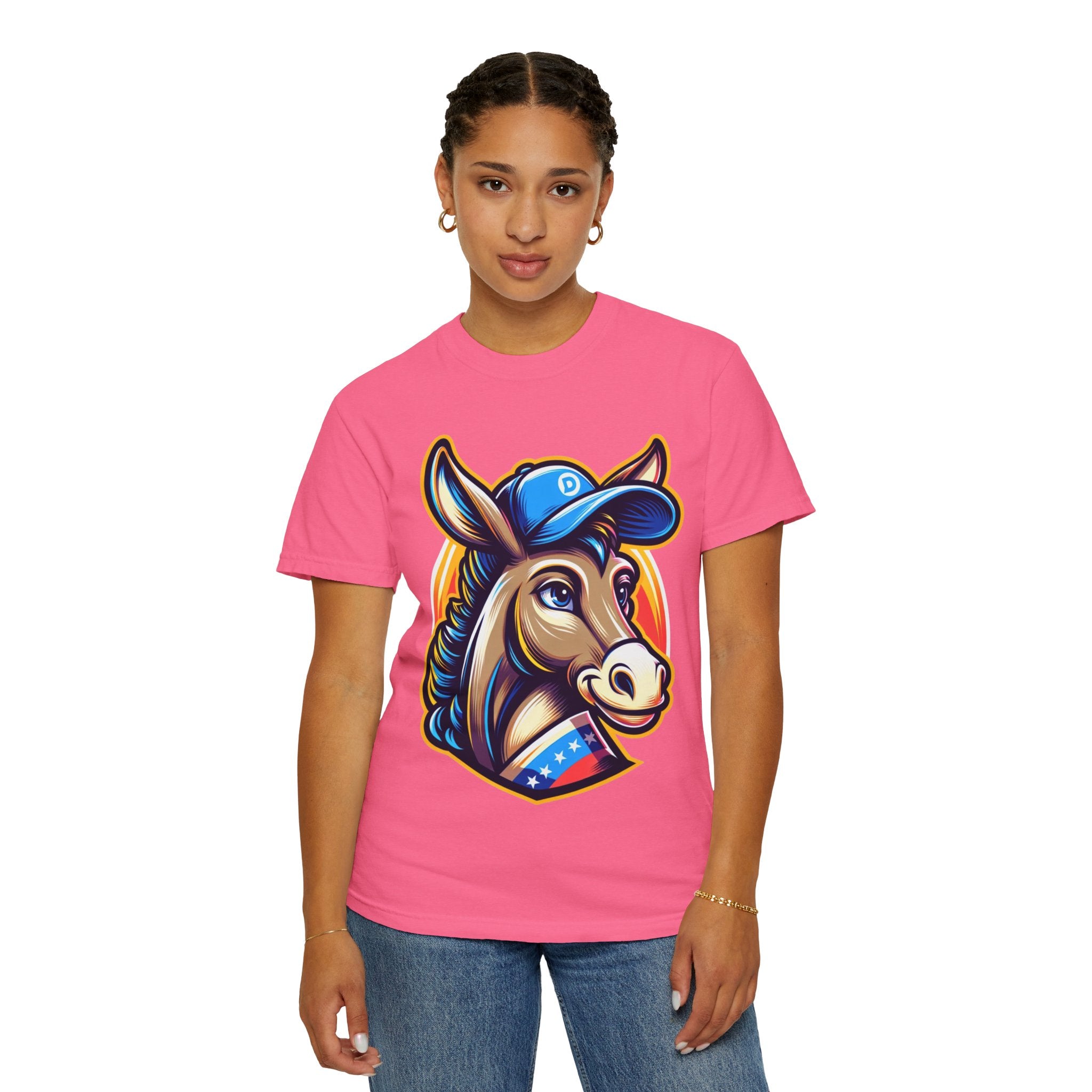 "The Party Animal (Vibrant Edition)" Unisex Garment-Dyed T-shirt