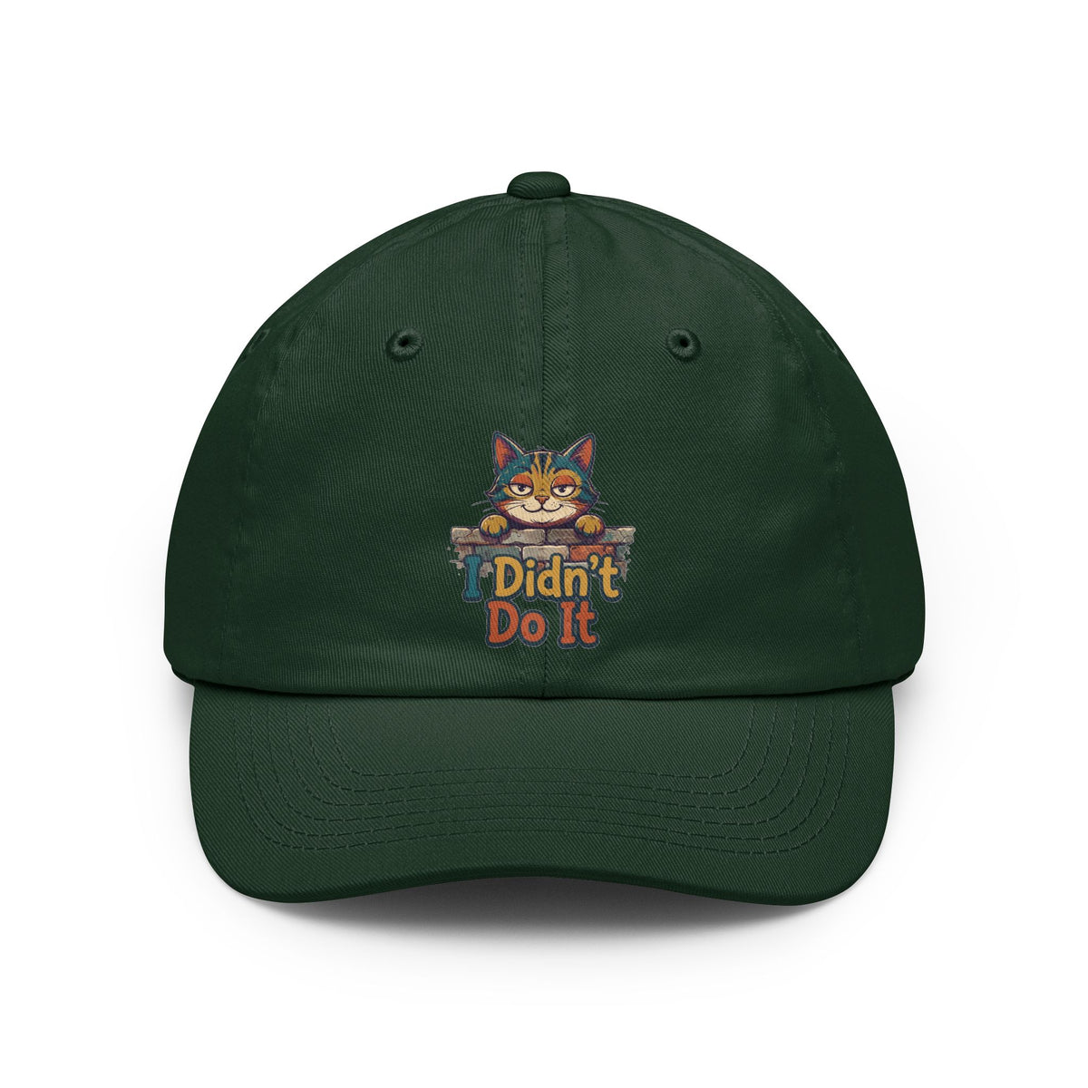 Color: Forest Green | I Didn't Do It Dad Hat