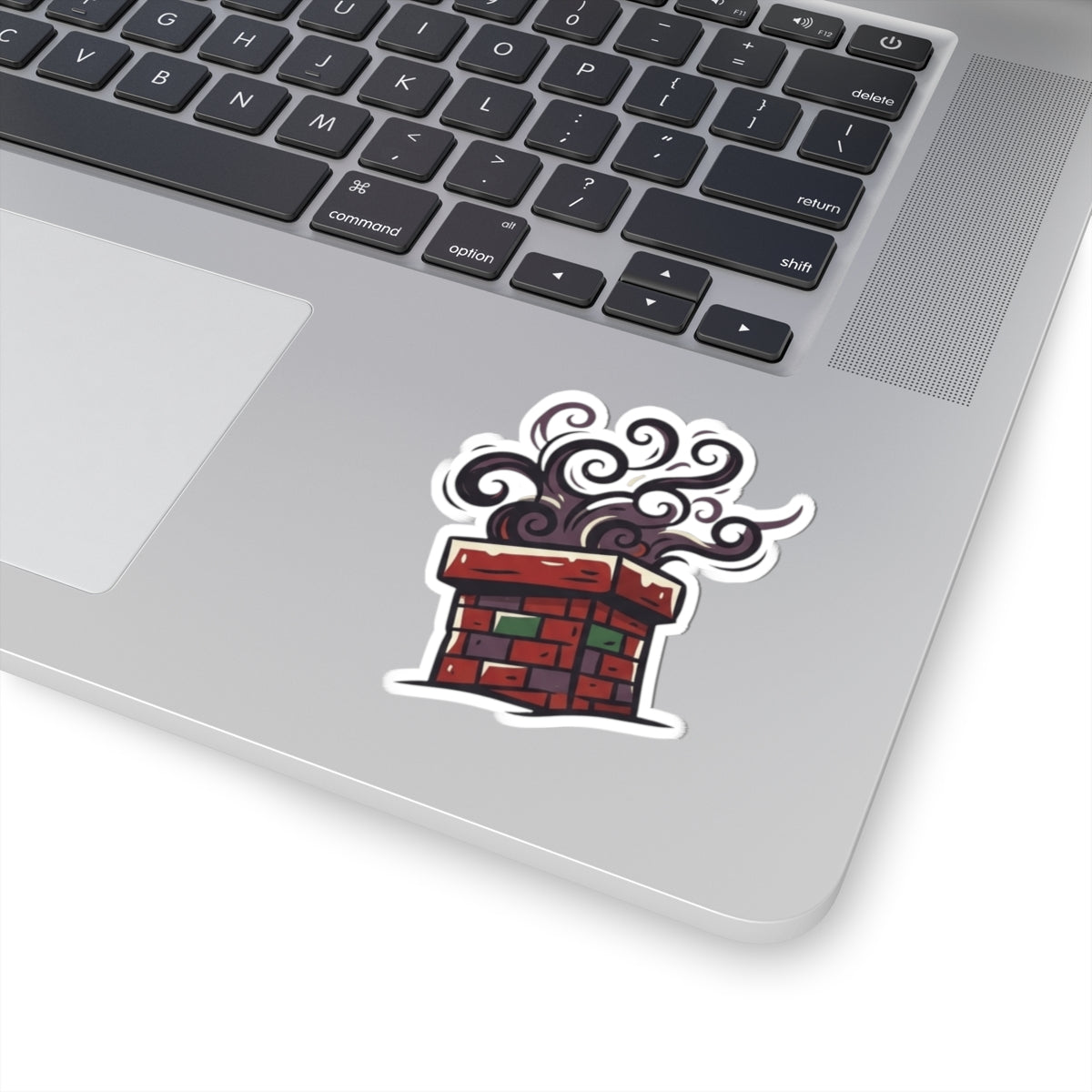 "Up On The Housetop Doing Naughty Stuff" Sticker