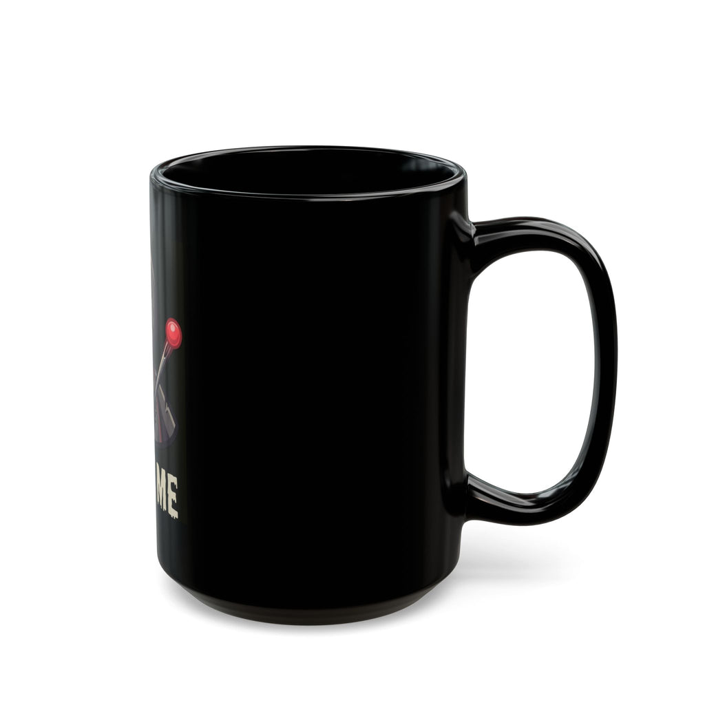 "Prick Me Where I Like It" Black Ceramic Mug — Graphic