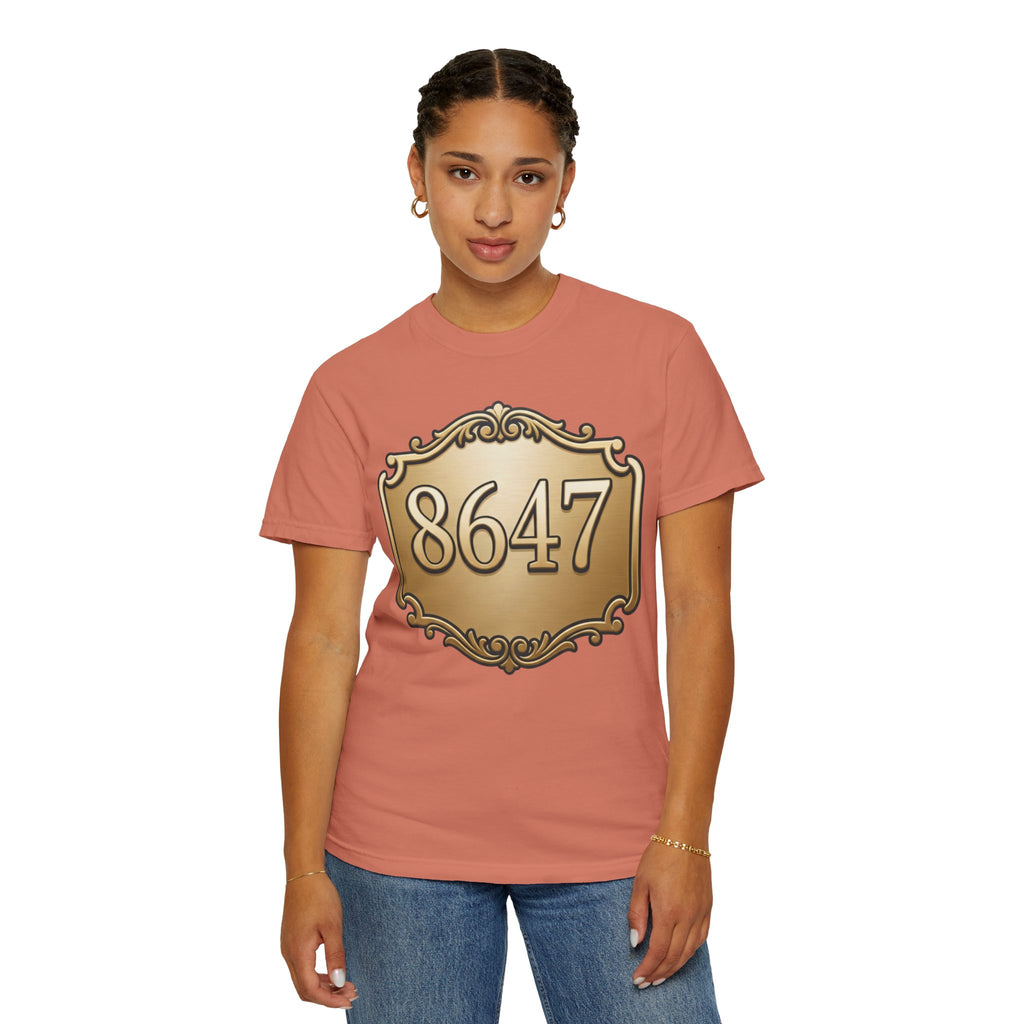 "8647" Unisex Garment-Dyed Tee
