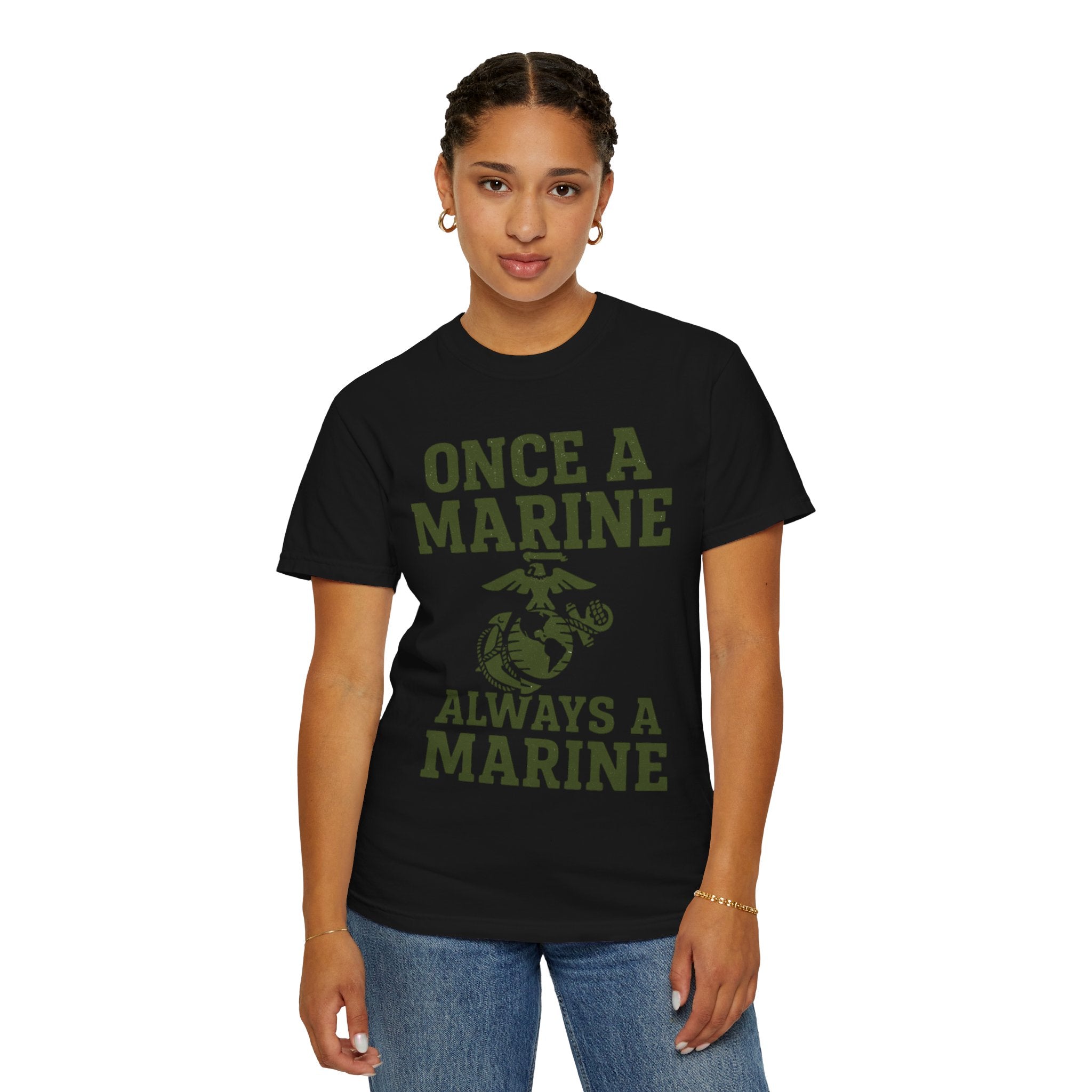 "Always a Marine" Unisex Garment-Dyed T-shirt