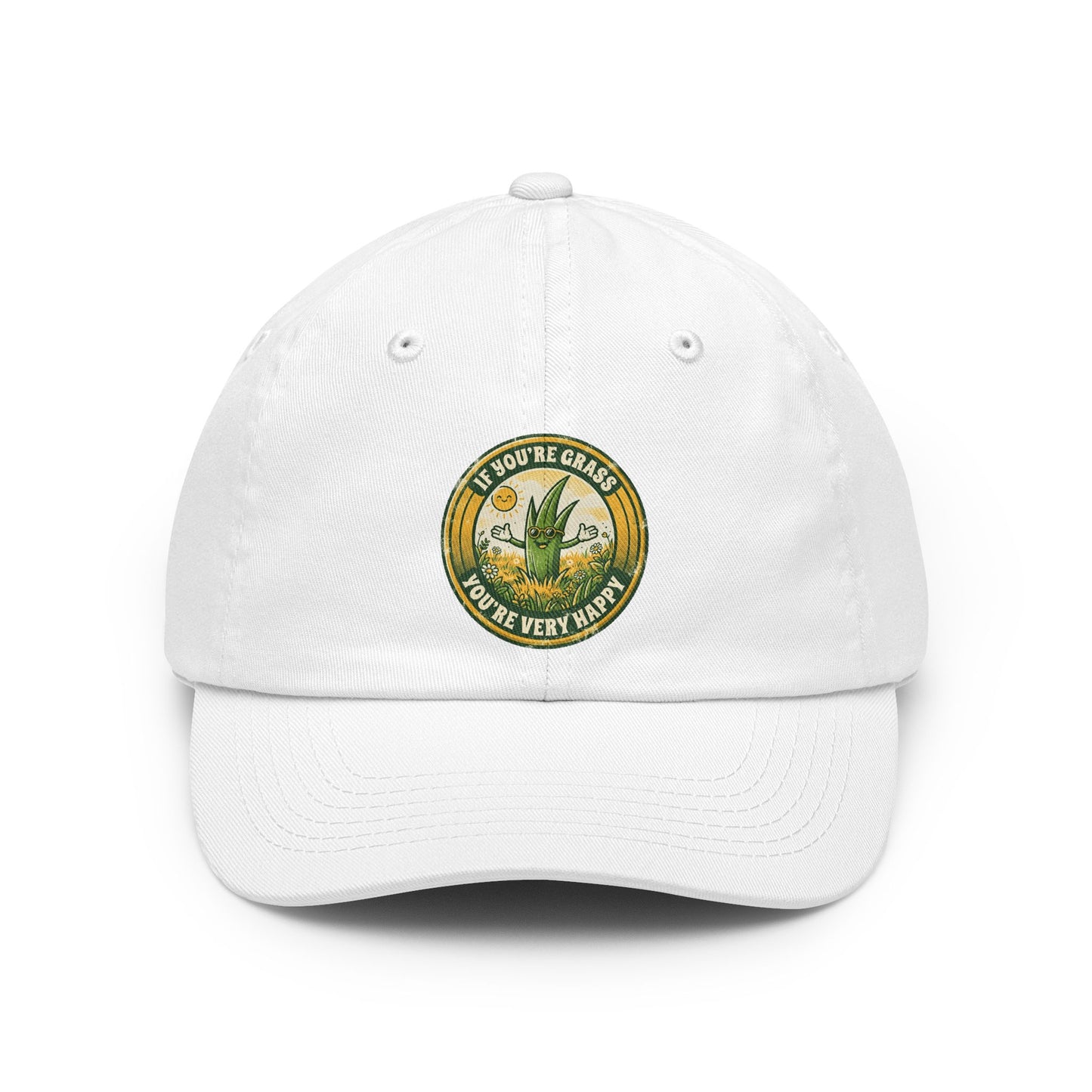 "If You're Grass You're Very Happy" Dad Hat