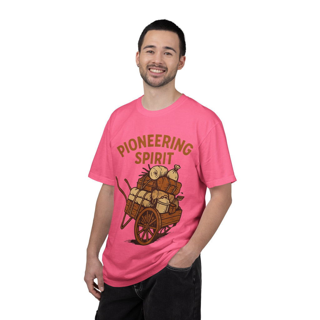 "Pioneering Spirit" Unisex Garment-Dyed T-shirt
