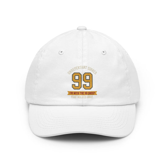 Color: White | Good Book Series 99 Unrepentant Sinner Dad Hat