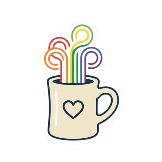"Strong Loud Extra Steamy" Sticker
