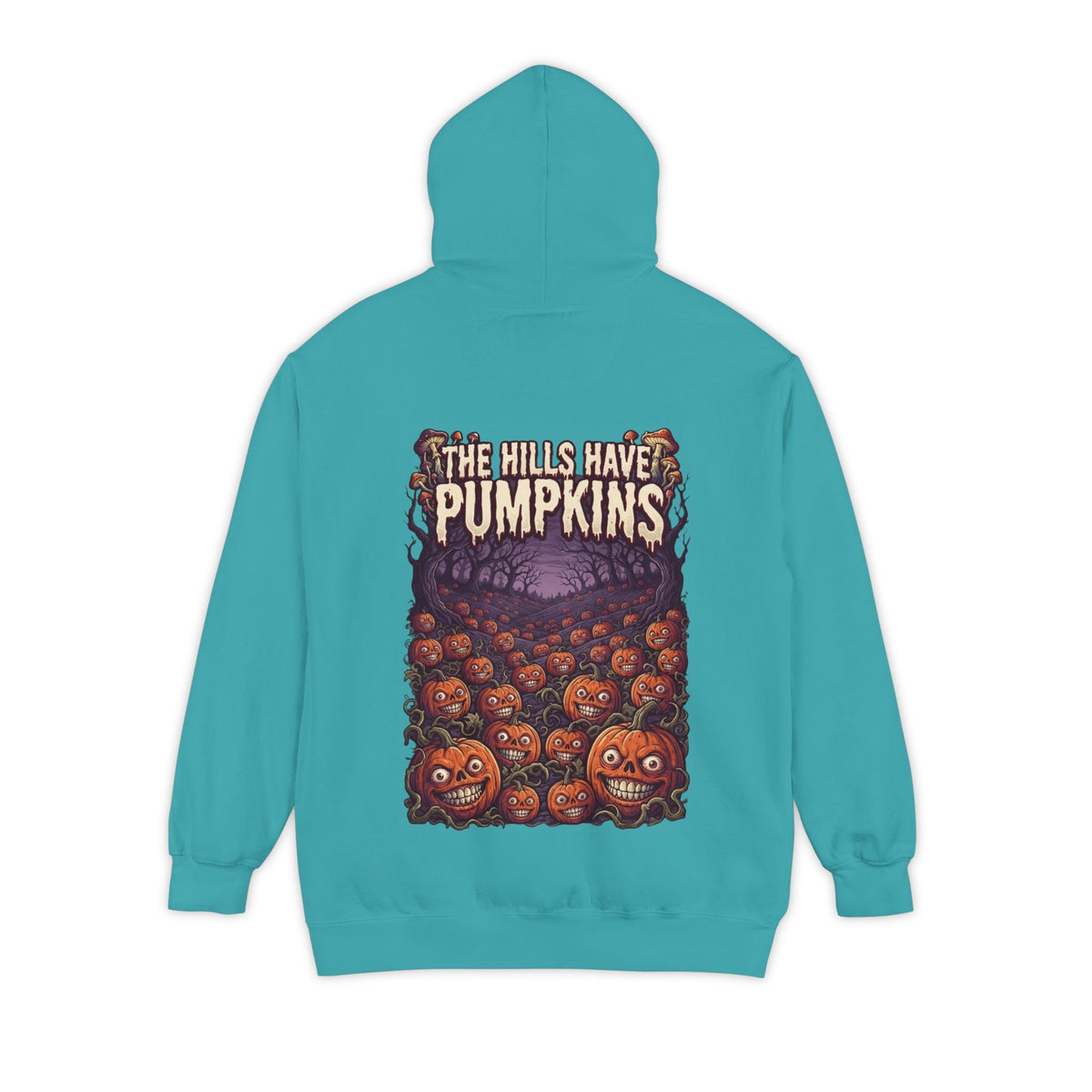 Color: Seafoam | The Hills Have Pumpkins Garment-Dyed Hoodie