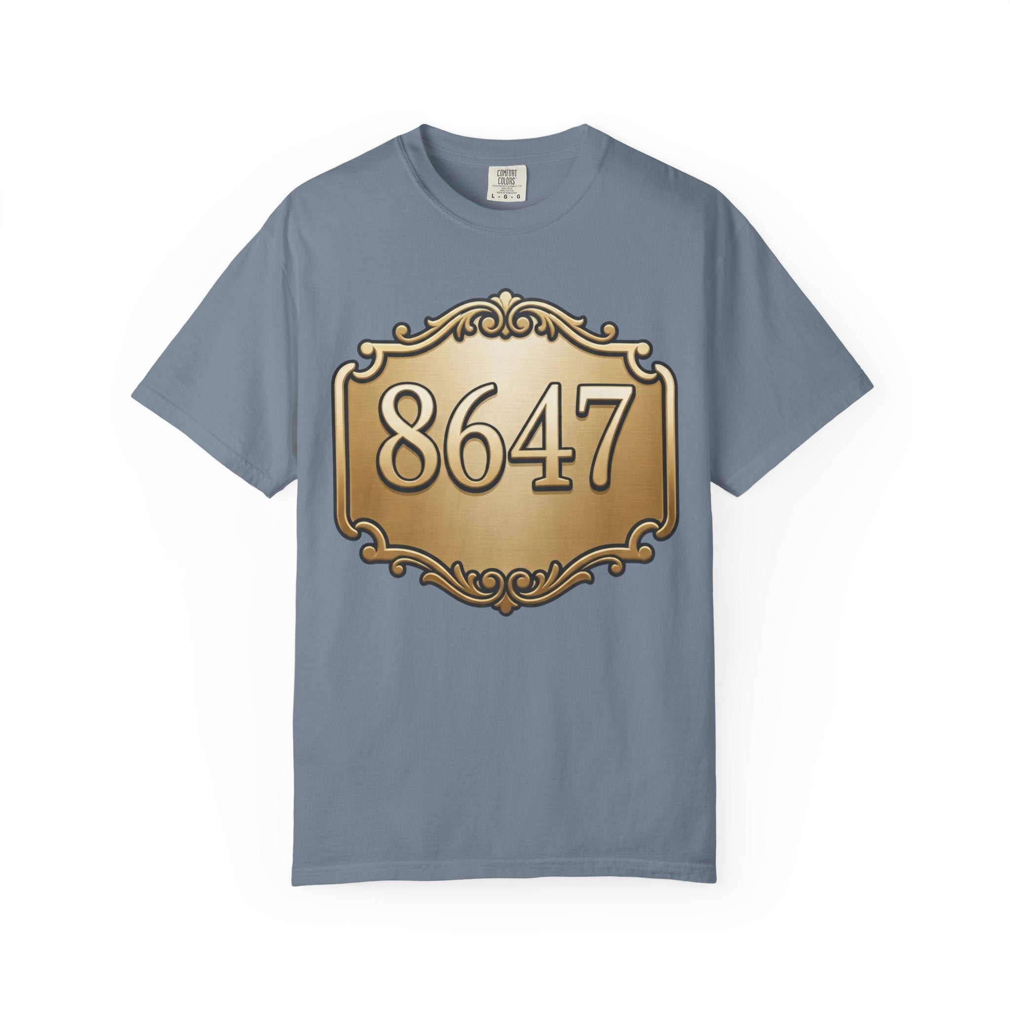 "8647" Unisex Garment-Dyed Tee