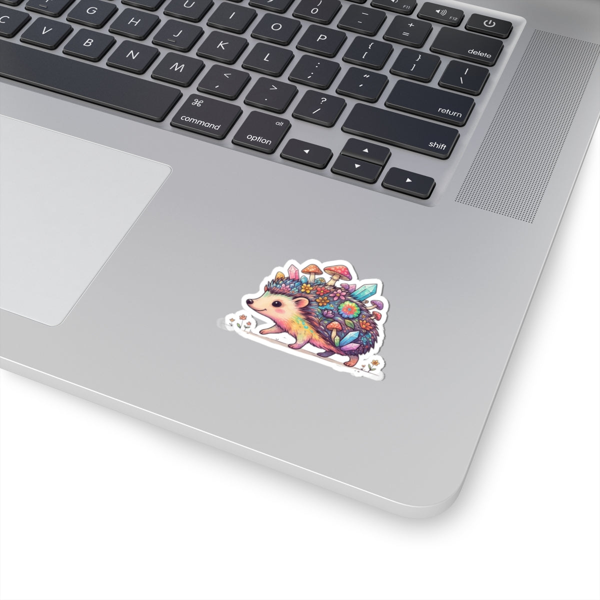 "Hippy Hedgehog" Sticker — Main