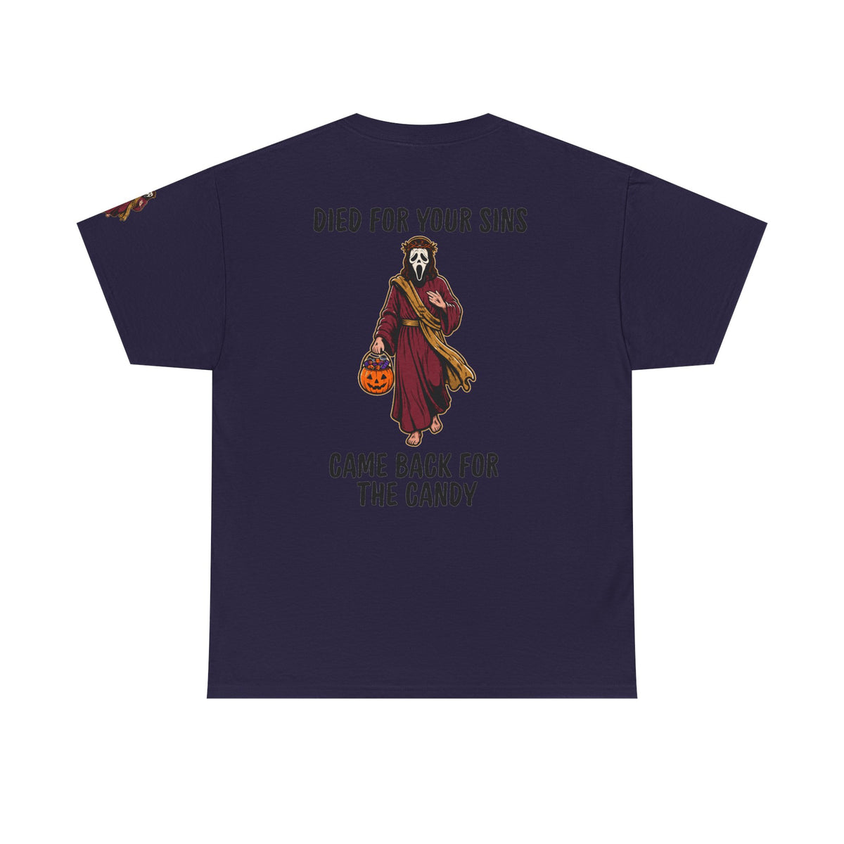 Color: Blackberry | Died for Your Sins, Came Back for the Candy Premium Graphic Tee