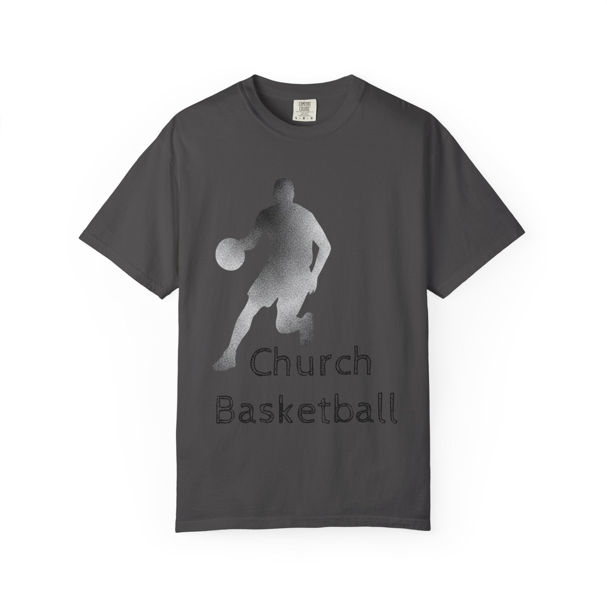 "Church Basketball: High Court" Unisex Garment-Dyed T-shirt