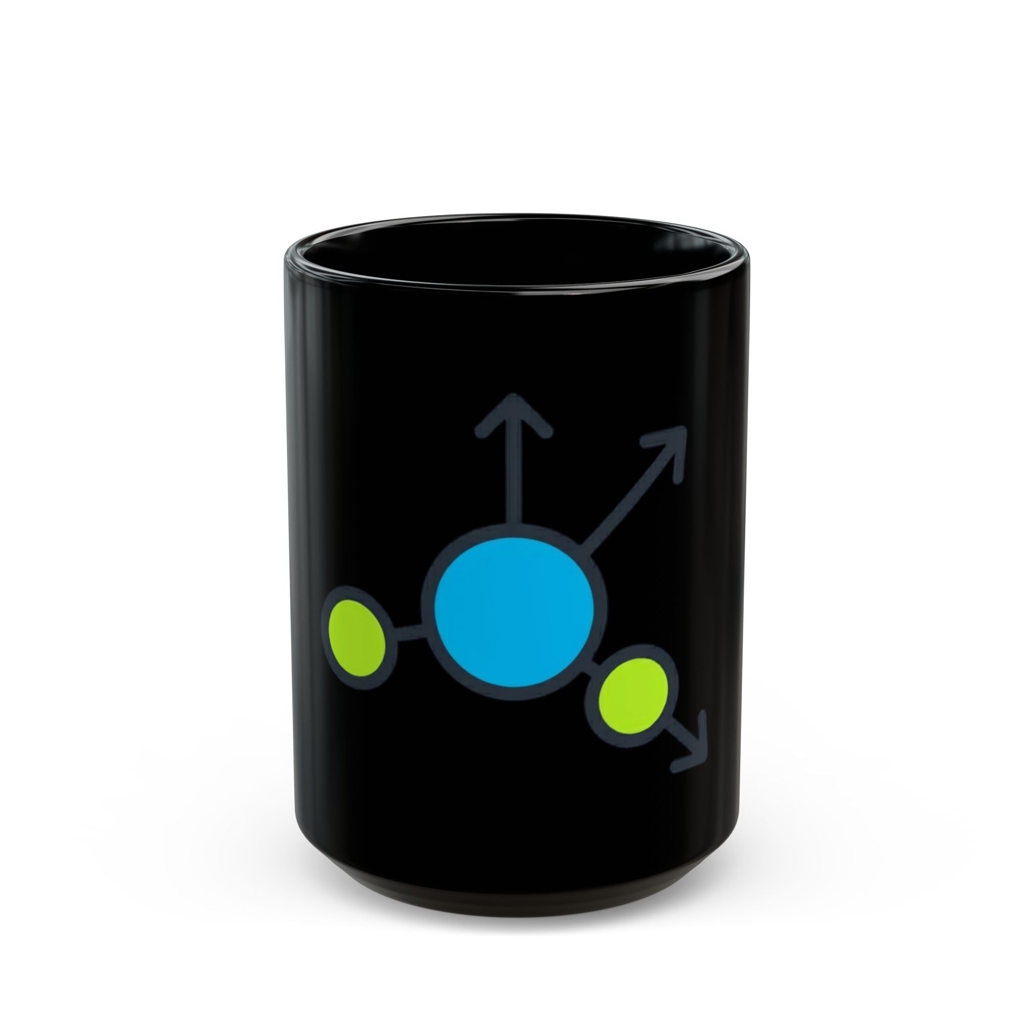 "Special Interest" Black Ceramic Mug — Graphic