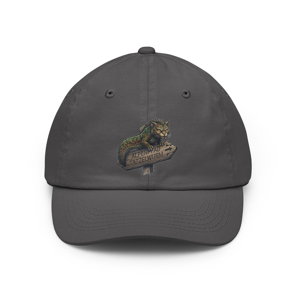 Color: Charcoal | Tatzelwurm (Alpine Europe) Dad Hat