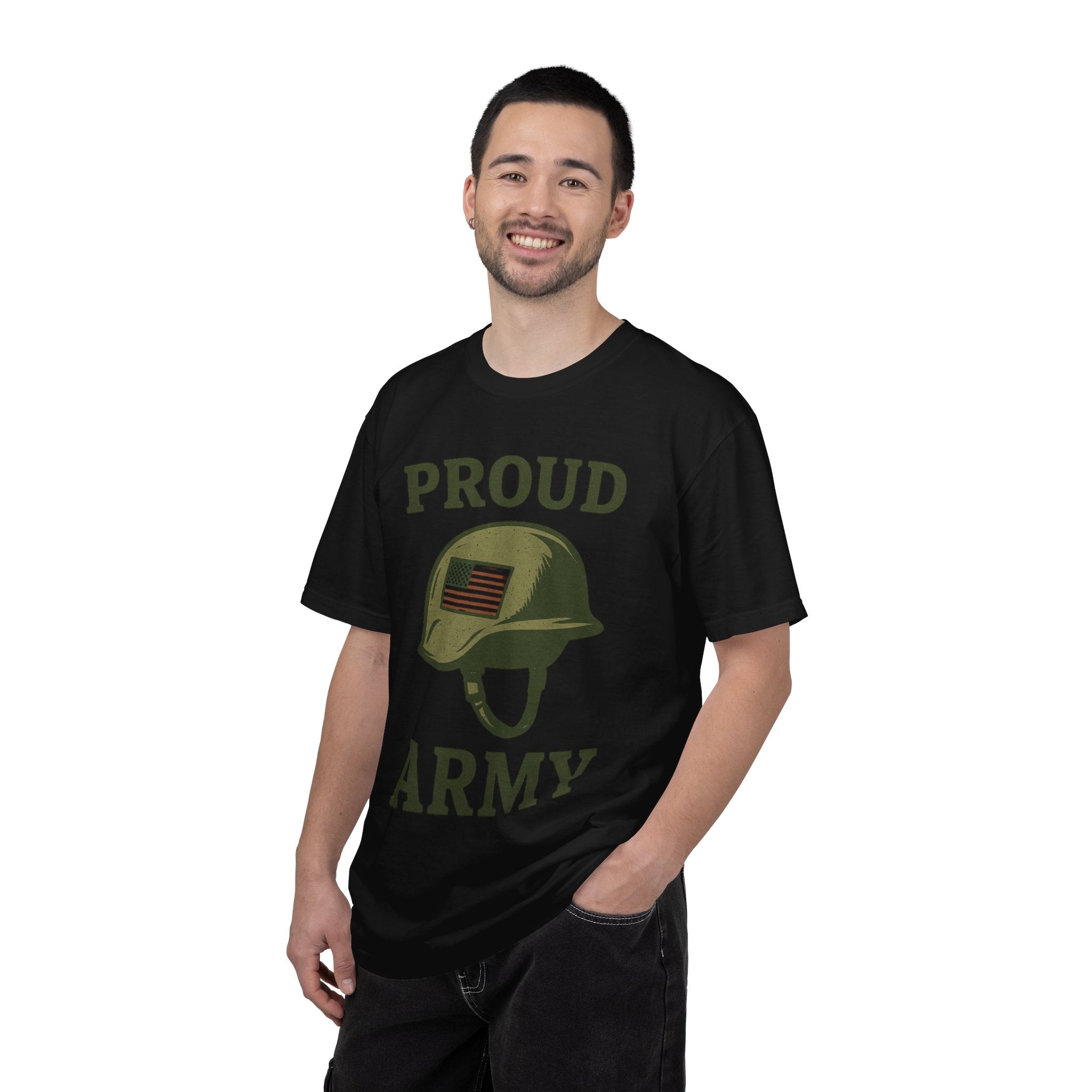 "Proud Army" Unisex Garment-Dyed T-shirt
