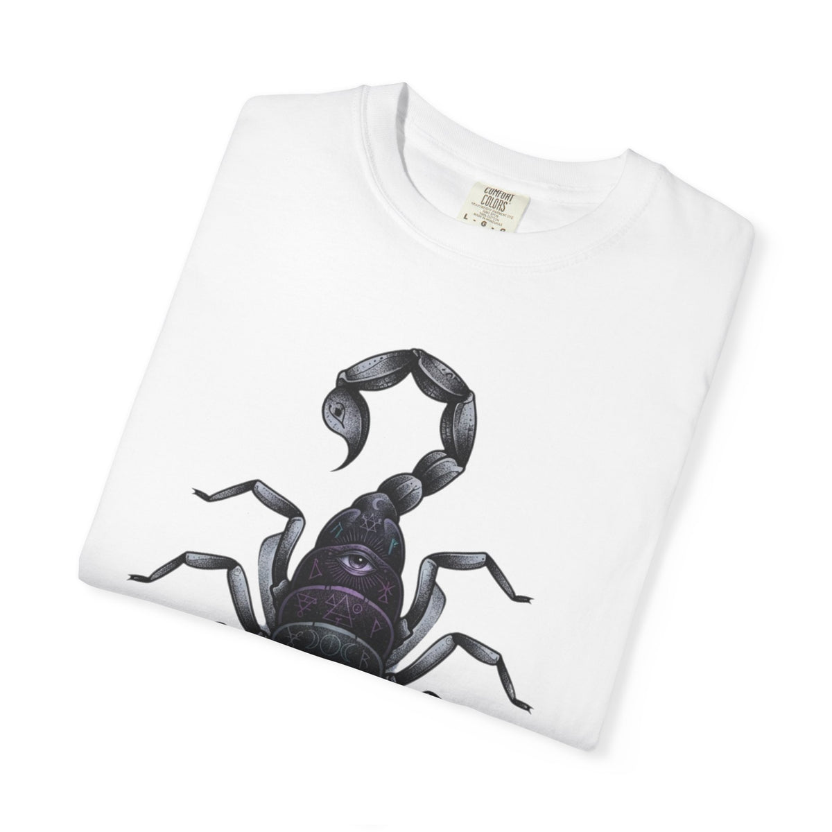 "Scorpio The Mystical Scorpion" Unisex Garment-Dyed Tee