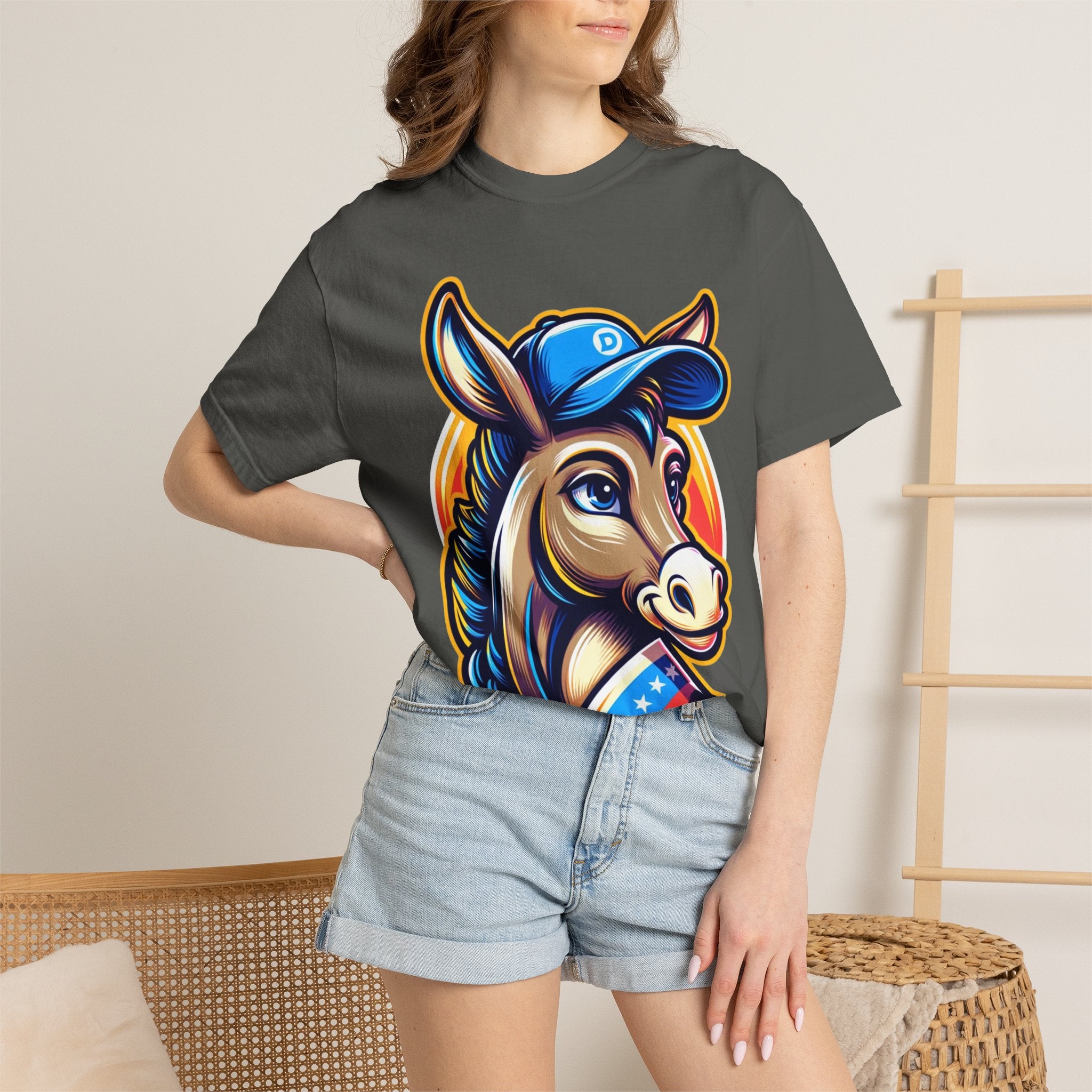 "The Party Animal (Vibrant Edition)" Unisex Garment-Dyed T-shirt