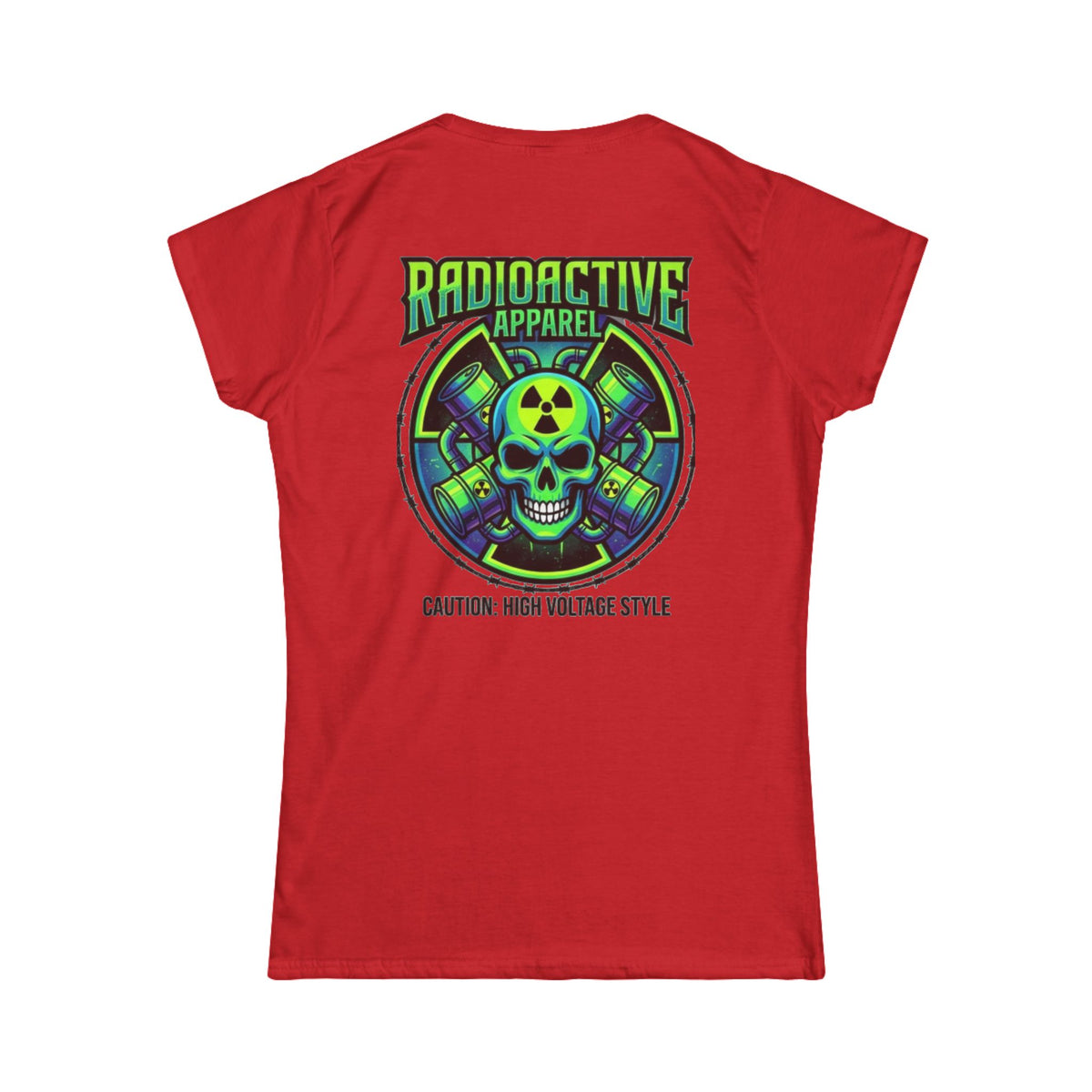 Color: Red | Radioactive Apparel Women's Tee