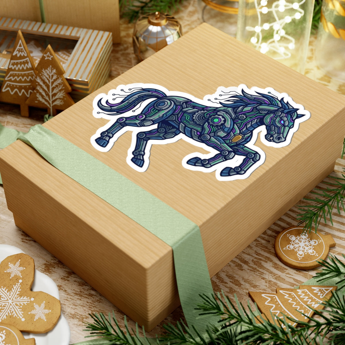 "Cyber Mustang" Sticker — Main