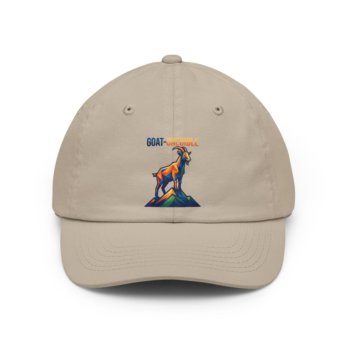 Color: Stone | Goat Credible Dad Hat