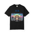 "ICE (Intergalactic Cat Empire)" Unisex Garment-Dyed T-shirt