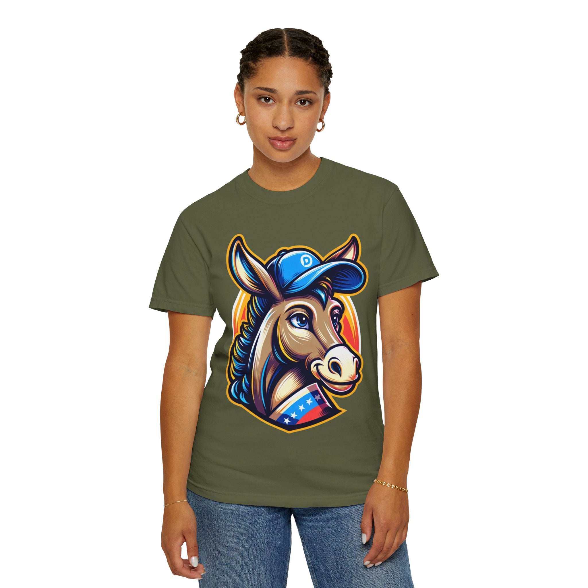 "The Party Animal (Vibrant Edition)" Unisex Garment-Dyed T-shirt