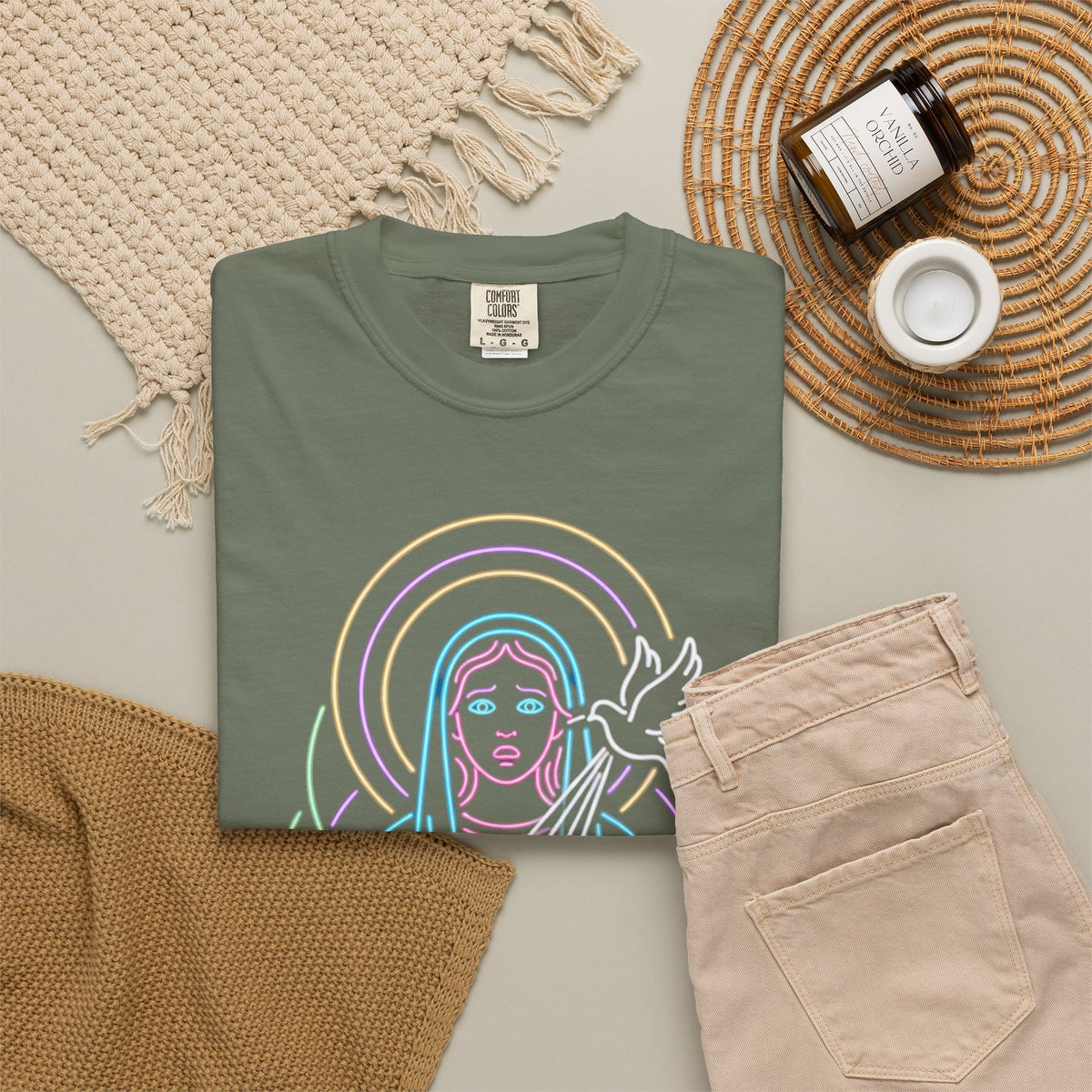"Good Book Series MILF" Unisex Garment-Dyed Tee