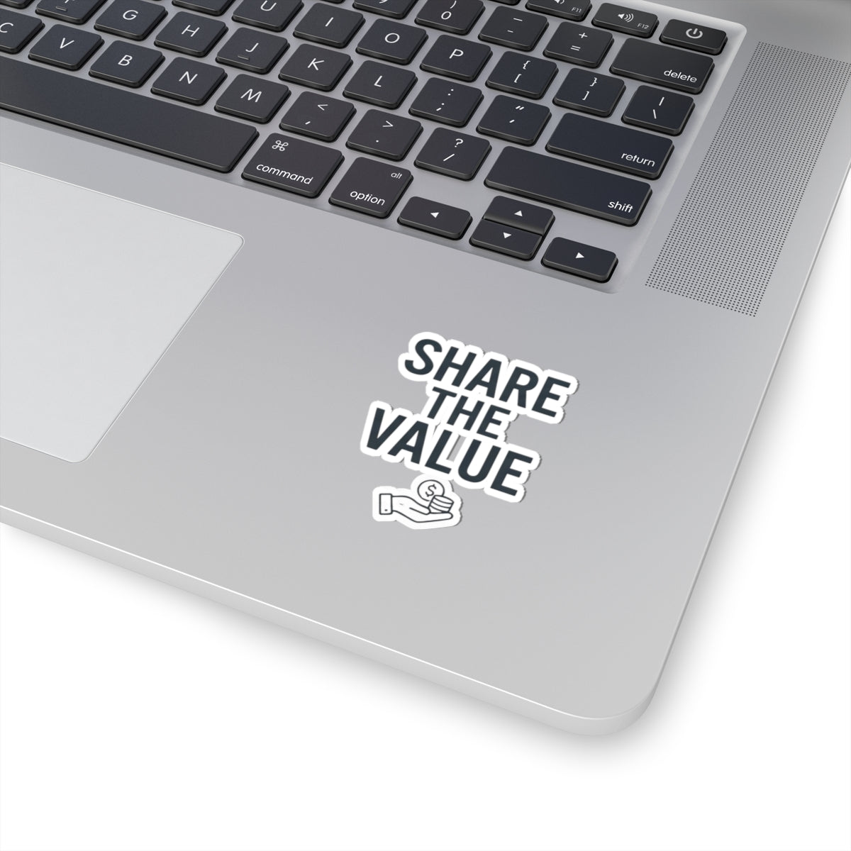 "Protest Series - Share The Value" Sticker