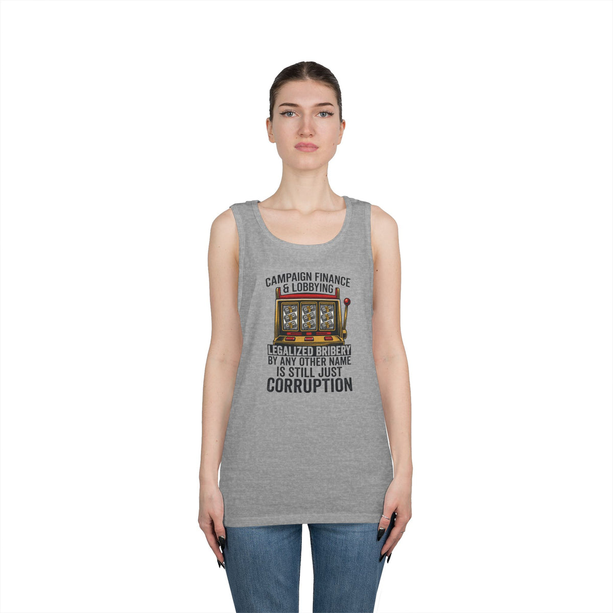 "Protest Series - Get Money Out Of Politics" Tank Top
