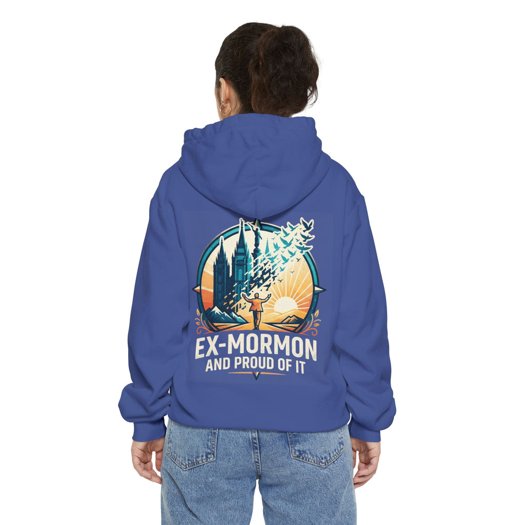 "Ex Mormon" Garment-Dyed Hoodie