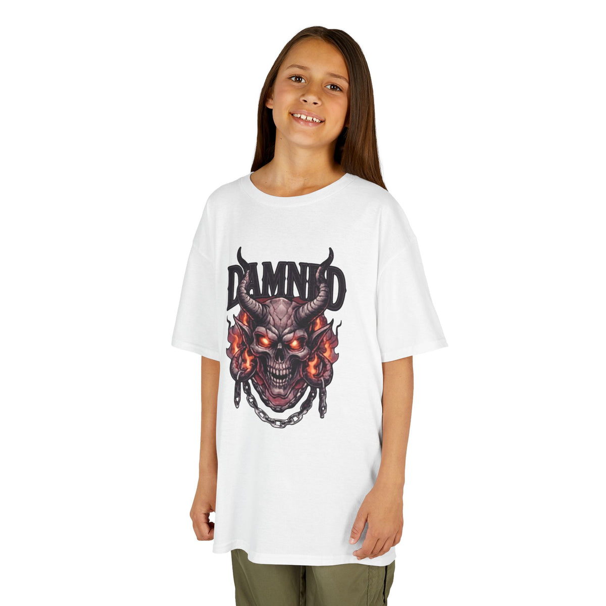 Color: White | Damned Kids Tee