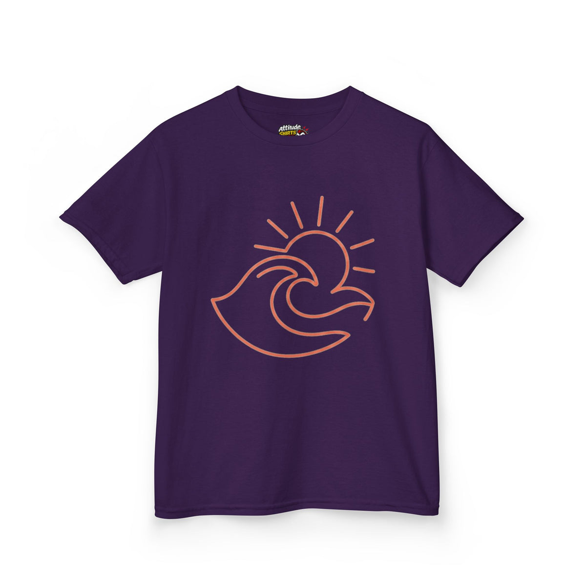 Color: Purple | Sun Kids Tee