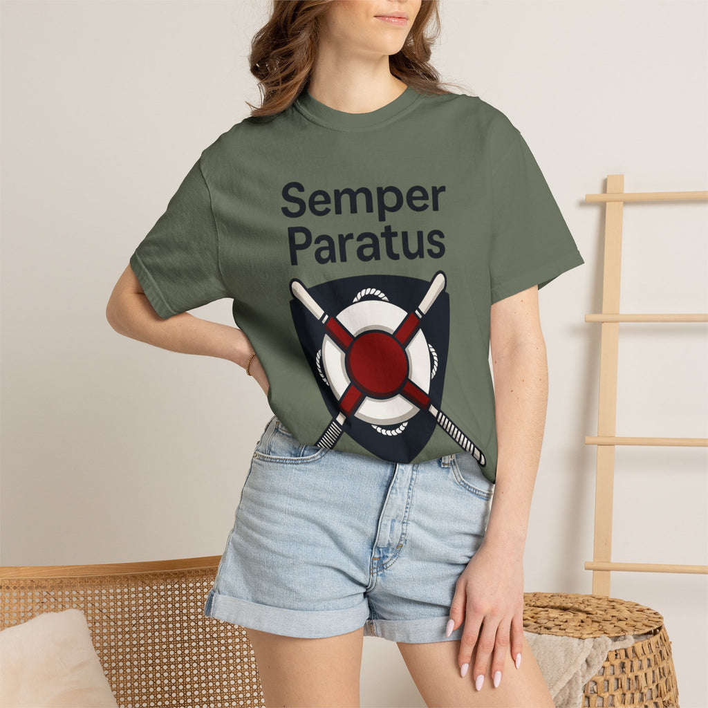 "Semper Paratus" Unisex Garment-Dyed T-shirt