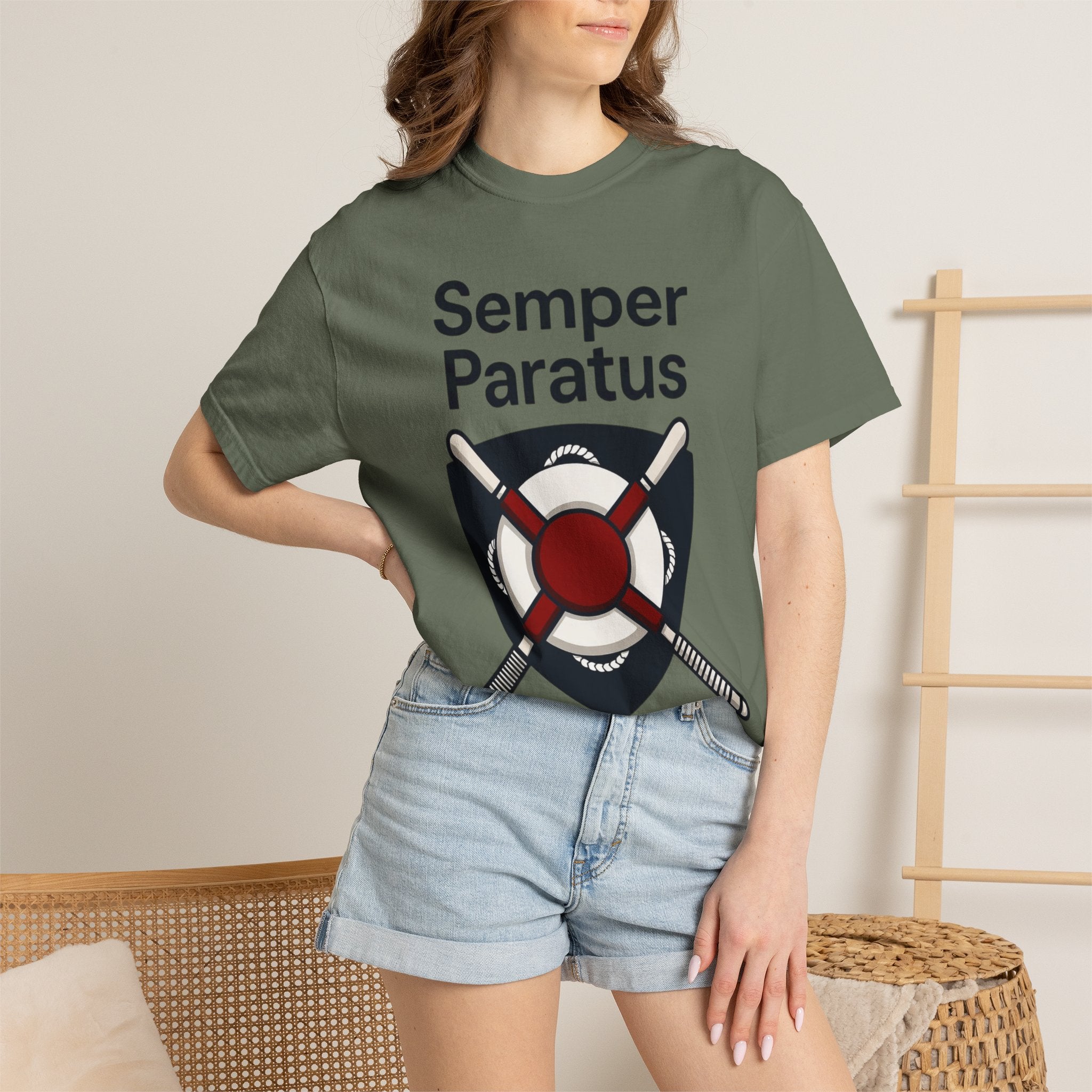 "Semper Paratus" Unisex Garment-Dyed T-shirt