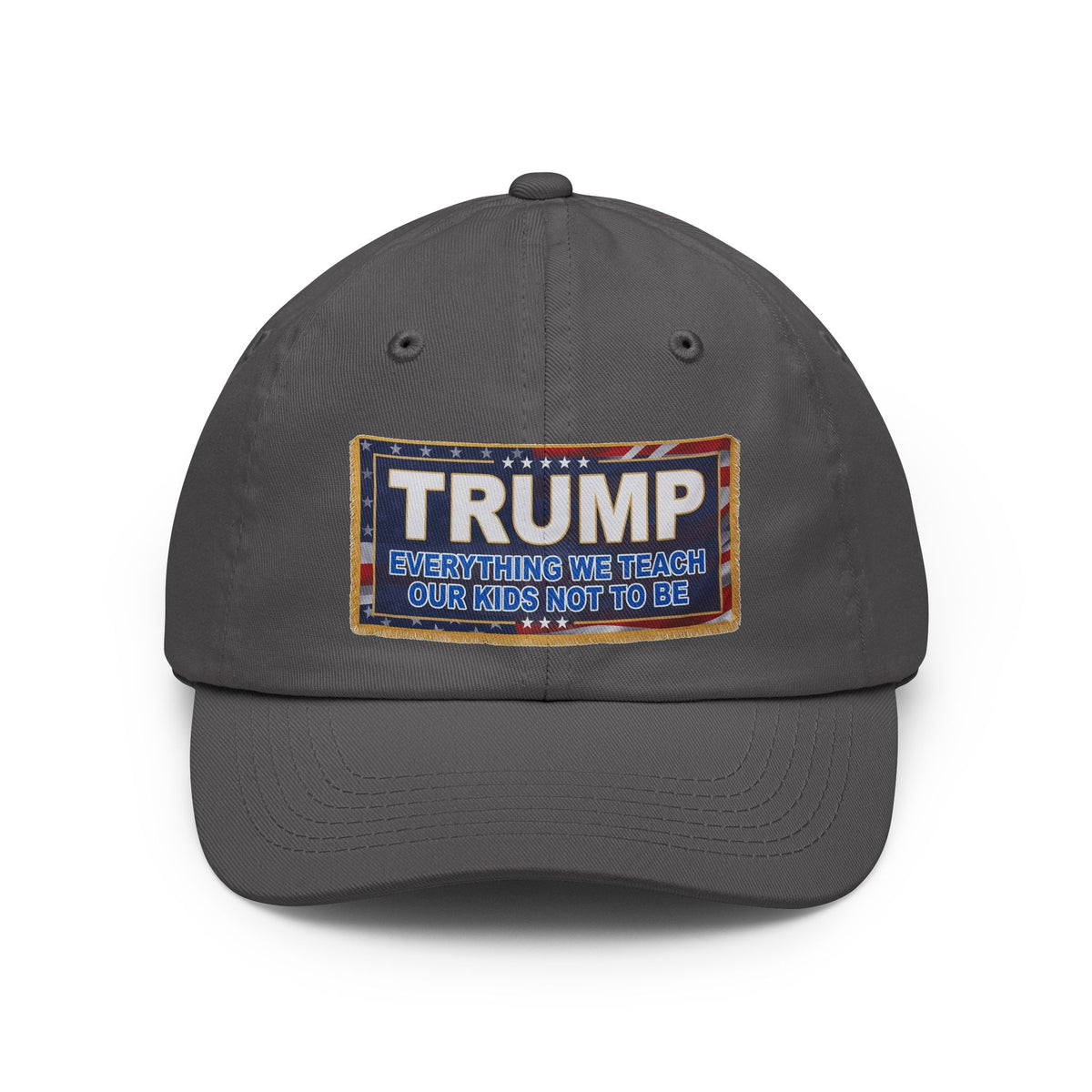 Color: Charcoal | Trump Teach Our Kids Dad Hat