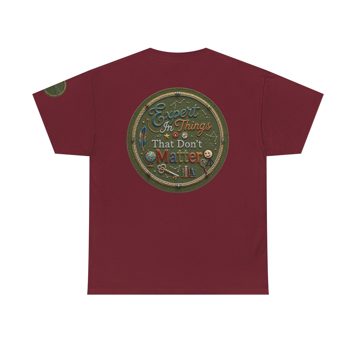 Color: Garnet | Expert In Things That Don't Matter Premium Graphic Tee