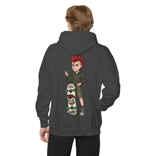 "Skater" Garment-Dyed Hoodie