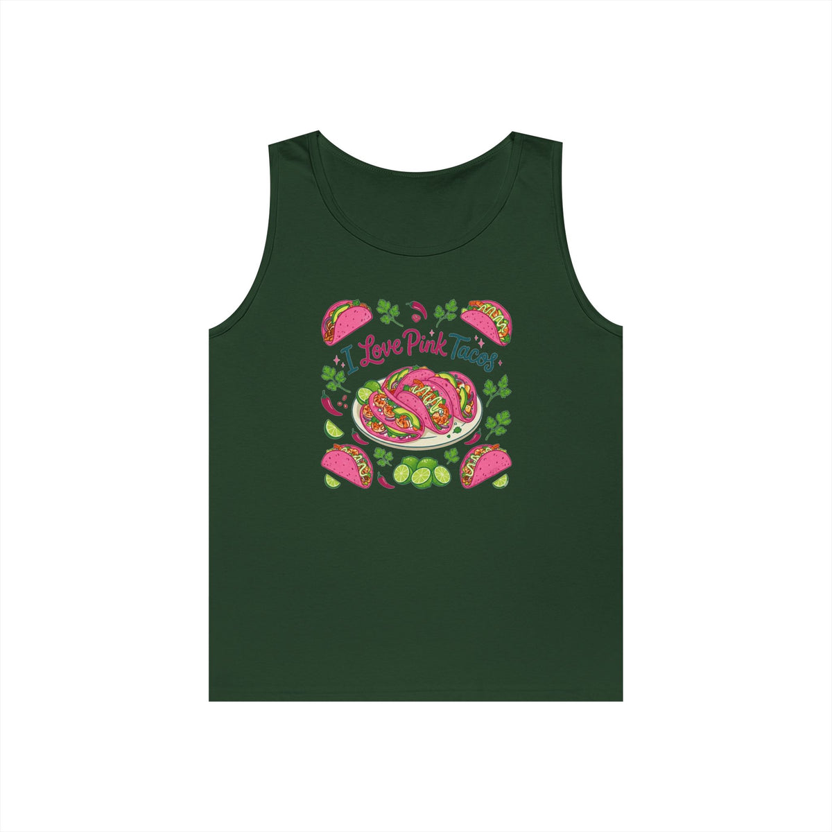 "I Love Pink Tacos" Tank Top