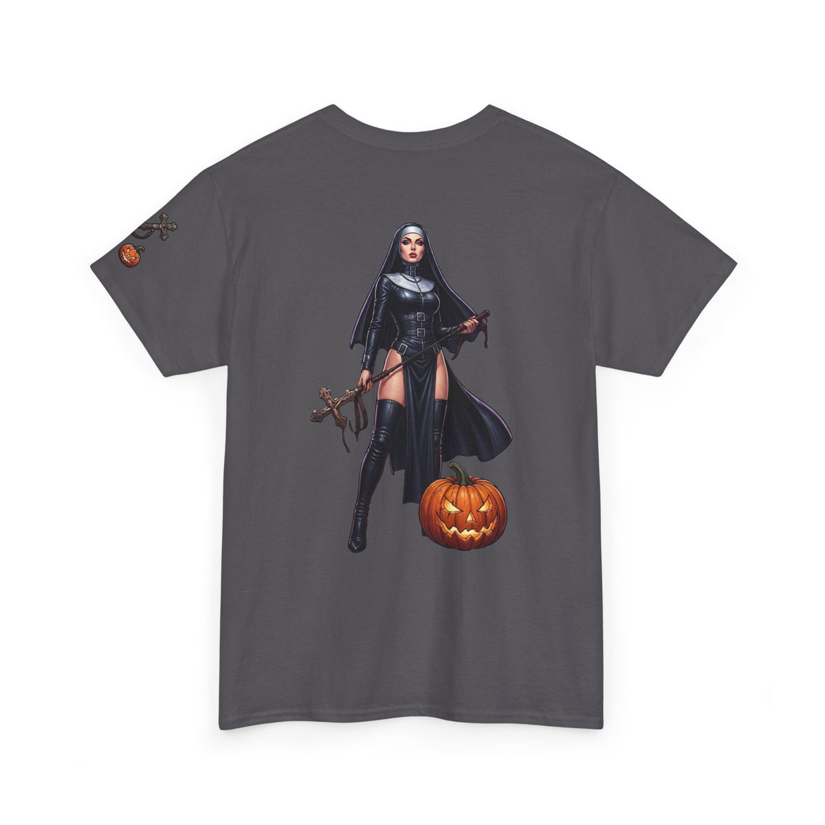Sexy Halloween Nun Premium Graphic Tee