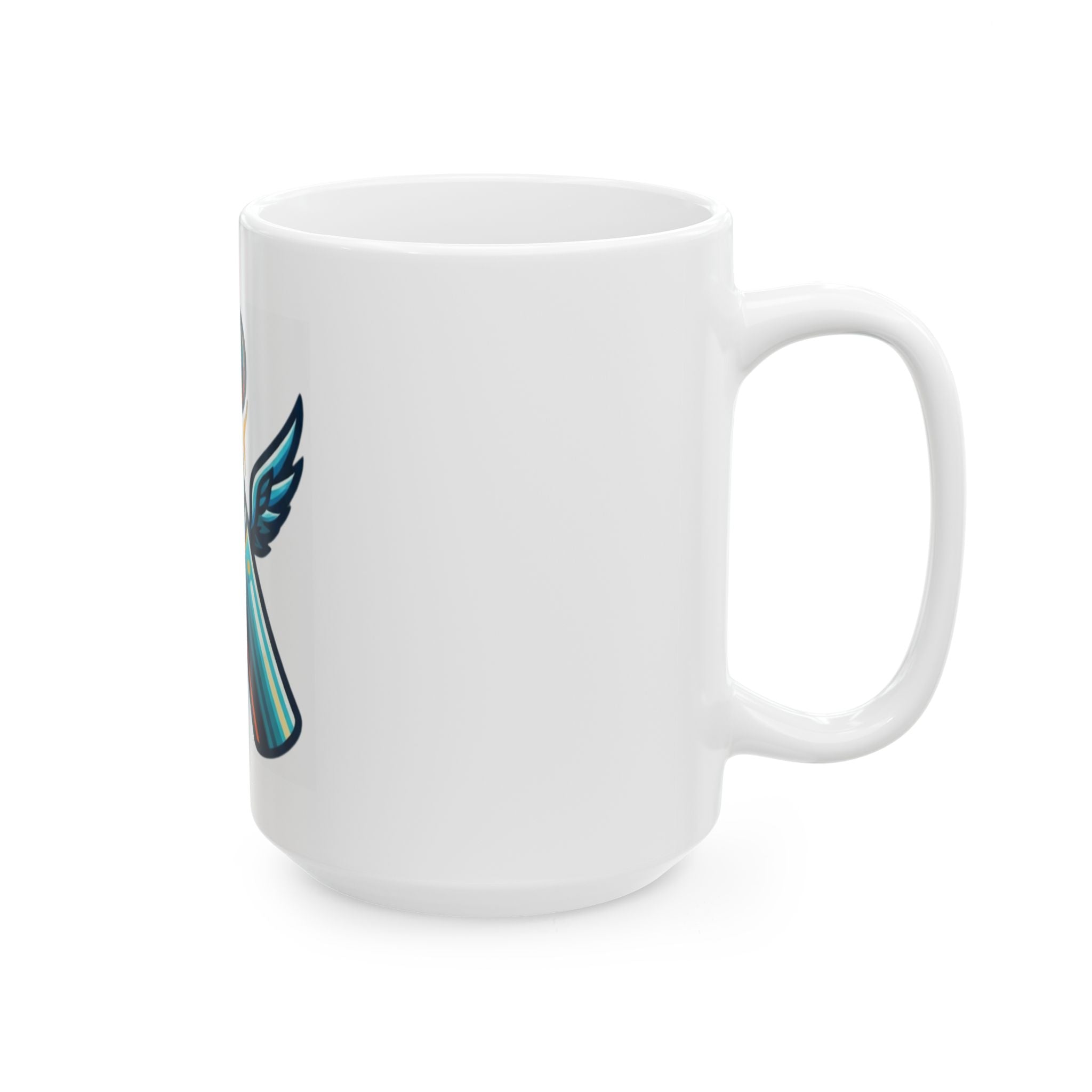 "Drill Baby Drill" White Ceramic Mug — Graphic