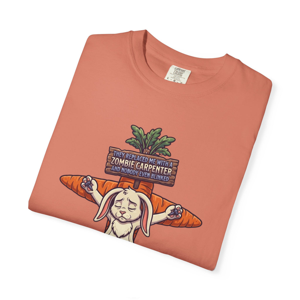 "Zombie Carpenter" Unisex Garment-Dyed Tee