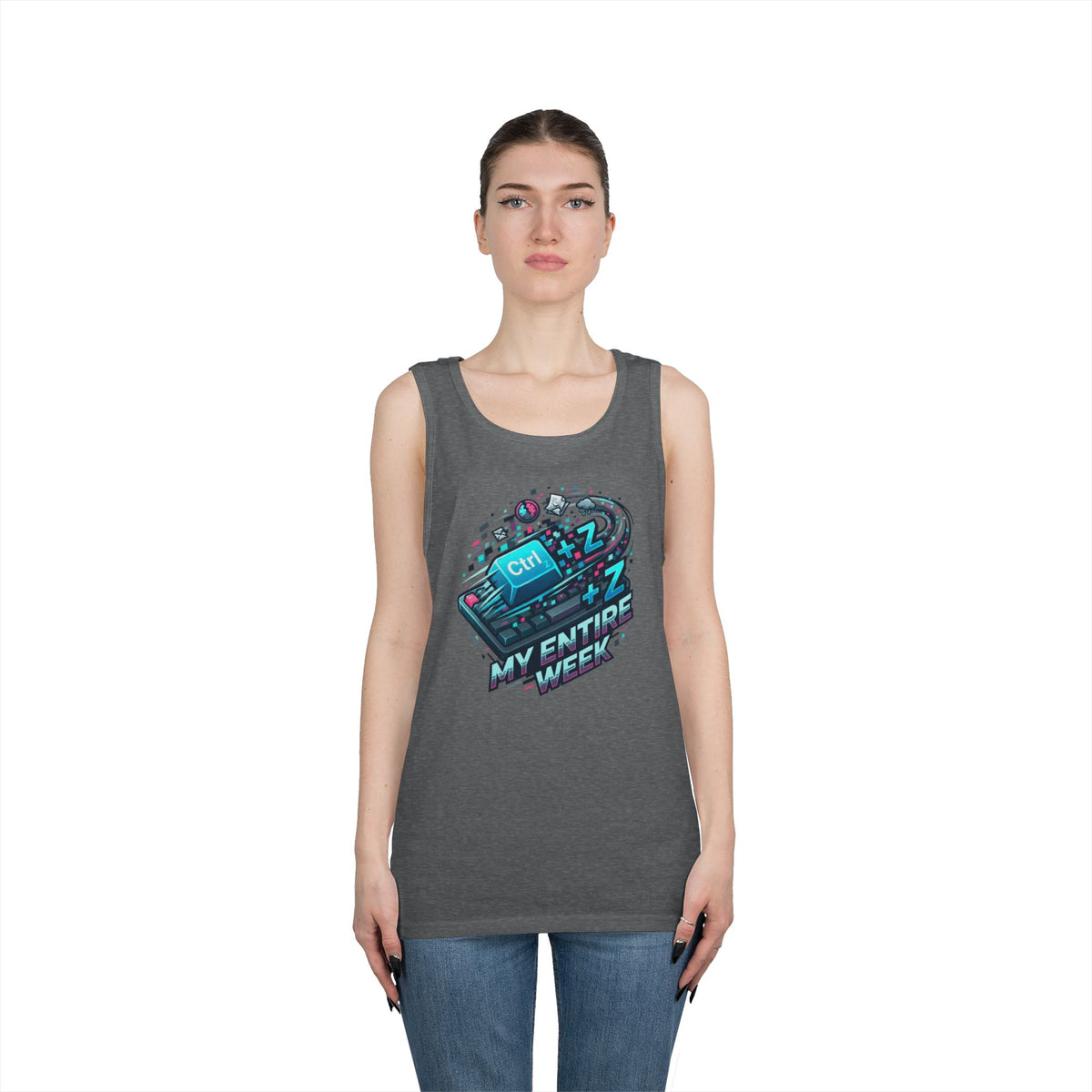 "CTRL Z My Entire Week" Tank Top