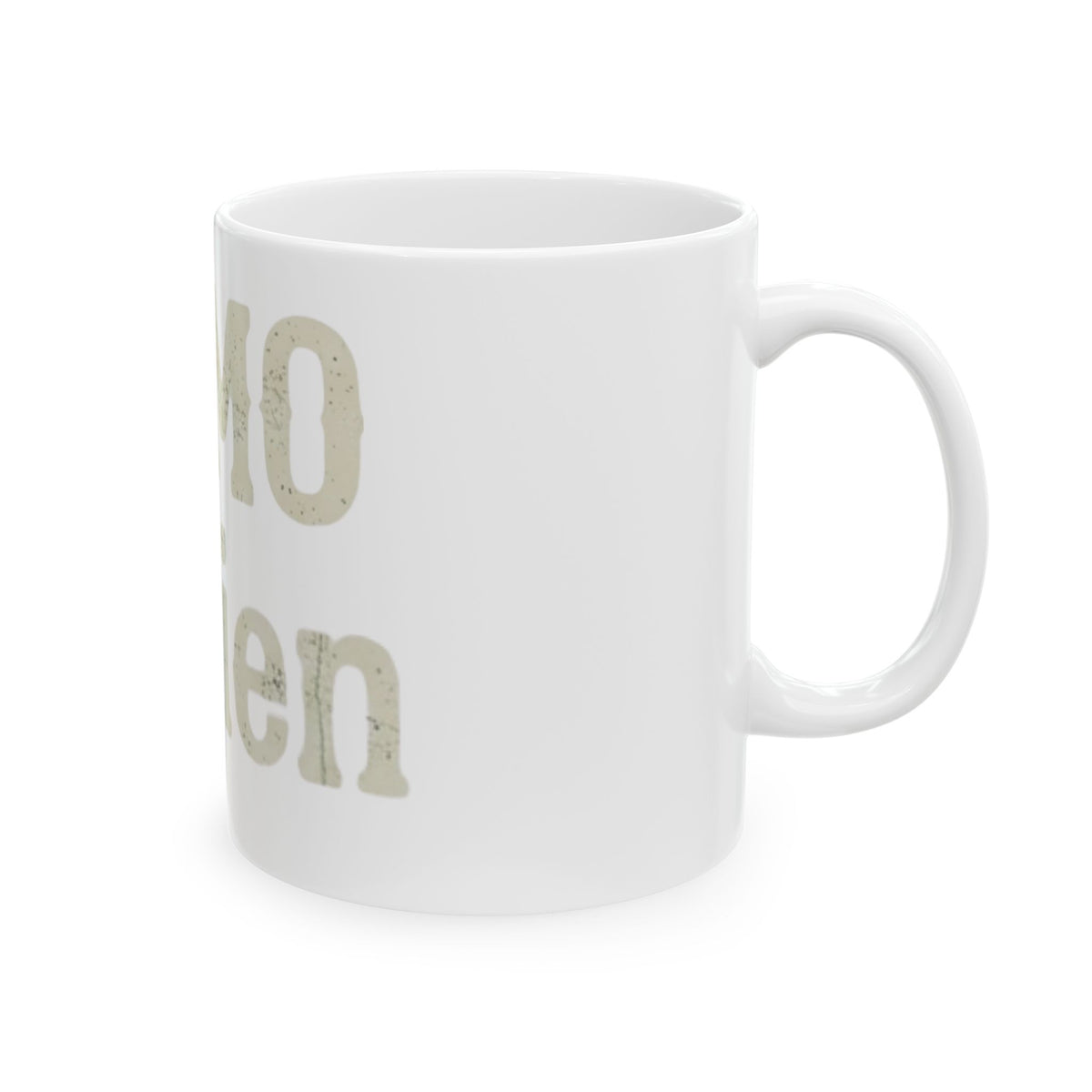 "Are You Calling Me a Homo-Sapien" White Ceramic Mug — Graphic