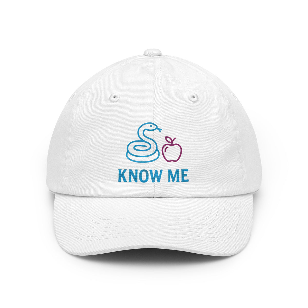 Color: White | Good Book Series Know Me In The Biblical Sense Dad Hat