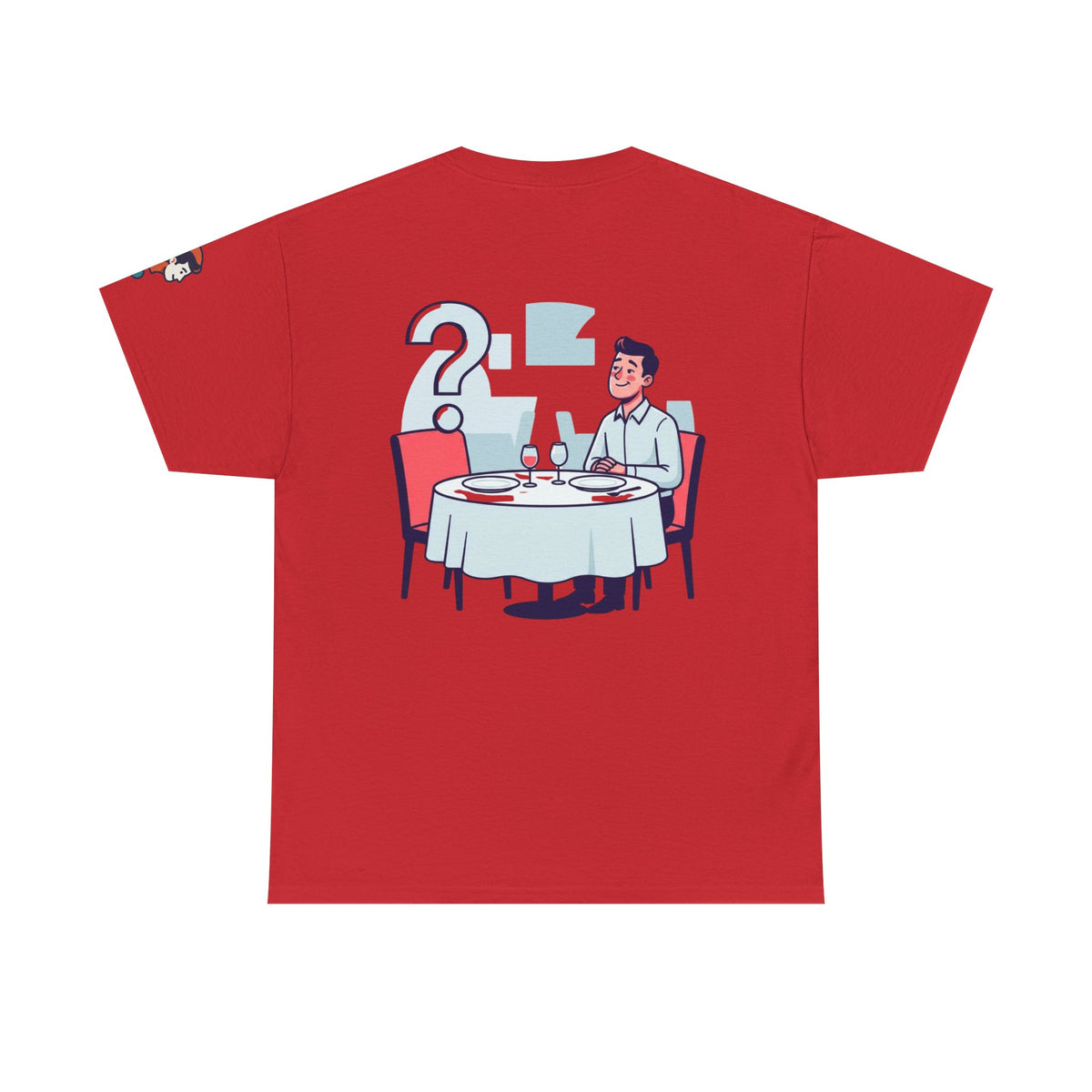 Color: Red | Main Character Energy Premium Graphic Tee