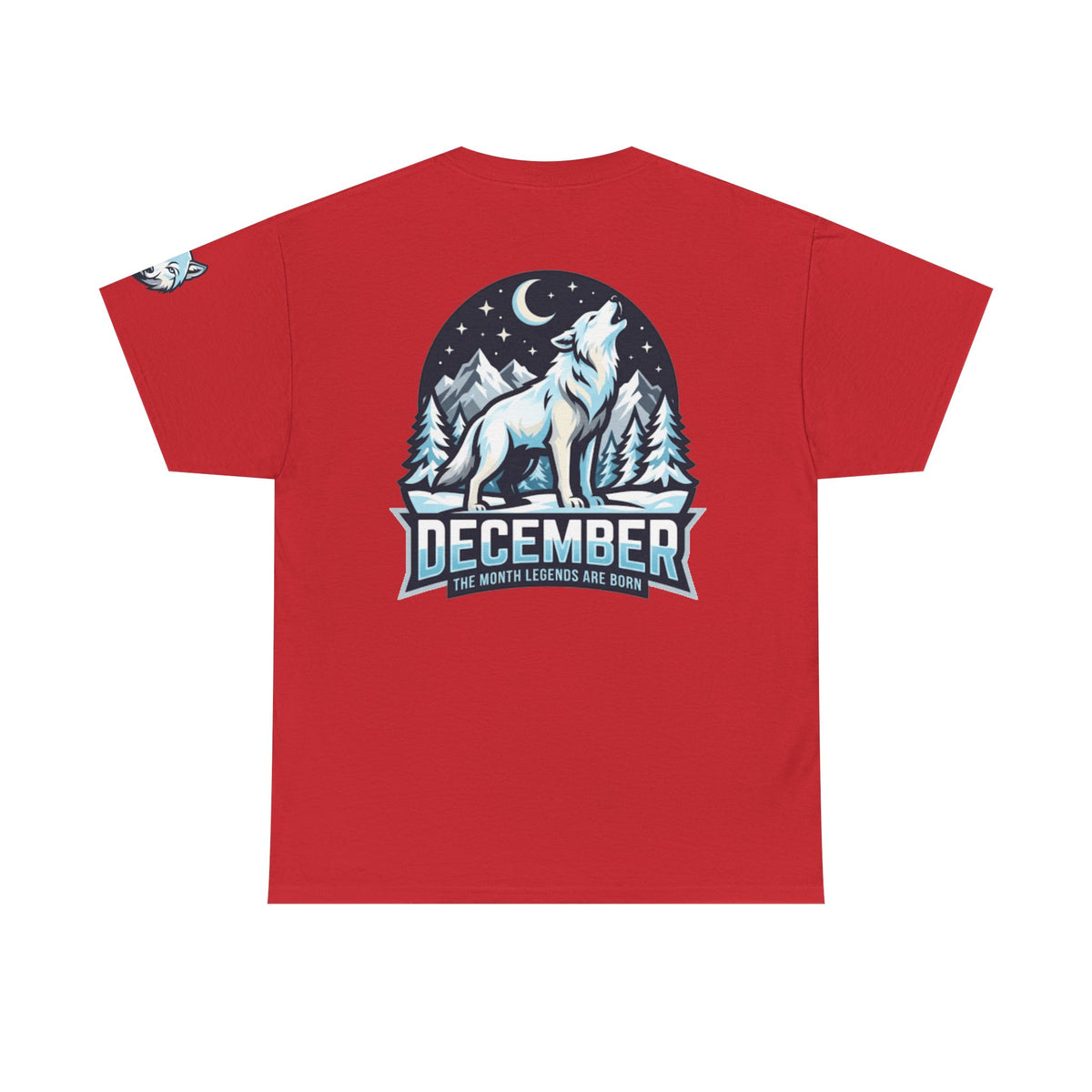 Color: Red | December Legend Premium Graphic Tee
