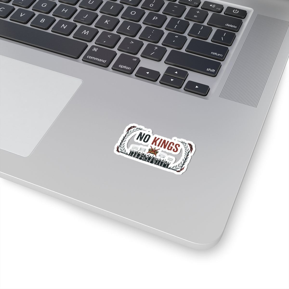 No Kings, No Masters | Kiss-Cut Sticker — AttitudeShirts