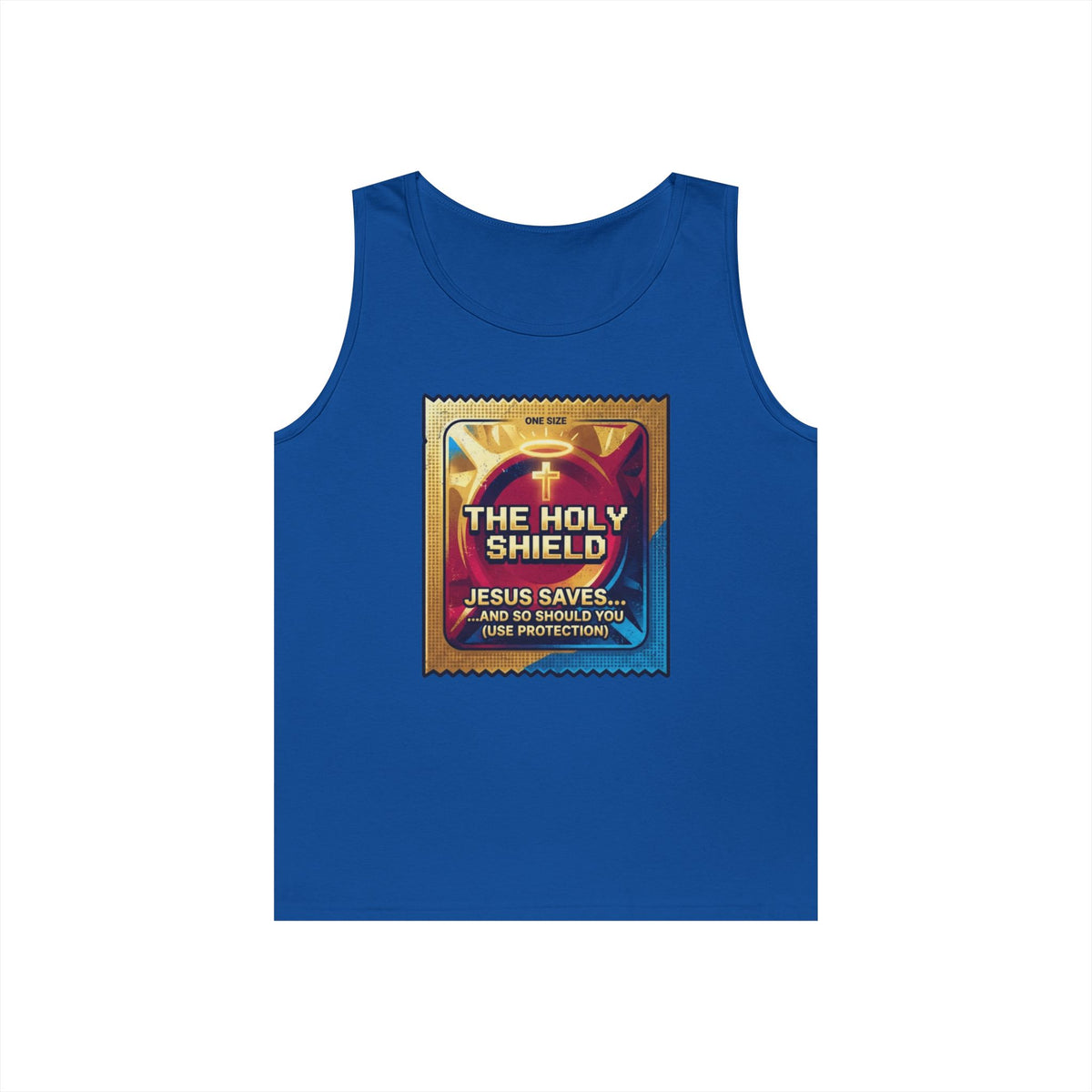 "Good Book Series The Holy Shield" Tank Top