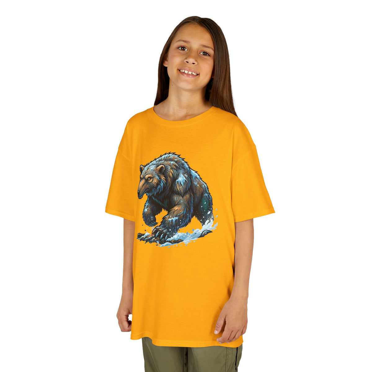 Color: Gold | Alioat (Siberian Folklore) Kids Tee