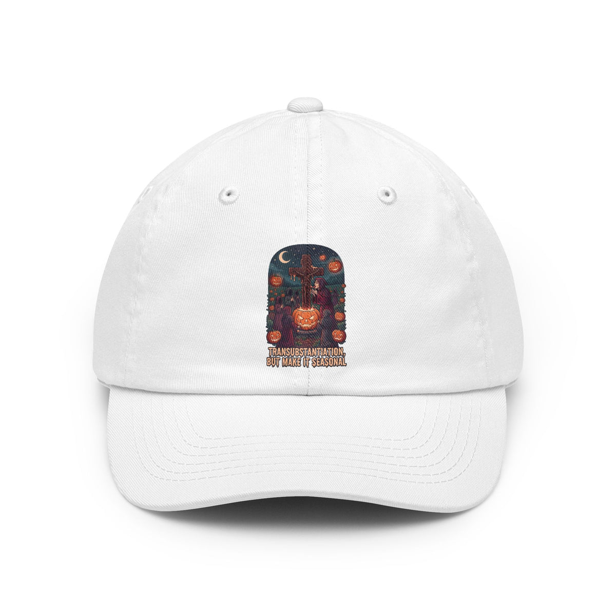Color: White | Seasonal Transubstantiation Dad Hat